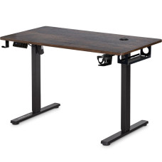 Стіл Mealux PowerDesk Energy Antique з електрорегулюванням висоти (арт. EVO-201 Energy A/B) - стільниця античний дуб / ніжки чорні (коробок 2 шт.)