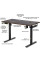 Стол Mealux PowerDesk Energy Antique c электрорегулировкой высоты (арт. EVO-201 Energy A/B) - столешница античный дуб / ножки черные (коробок 2 шт.)