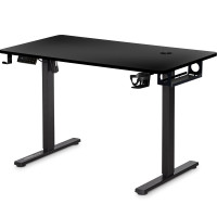 Стол Mealux PowerDesk Energy Black c электрорегулировкой высоты (арт. EVO-201 Energy B/B) - столешница черная / ножки черные (коробок-2 шт.)