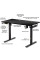 Стол Mealux PowerDesk Energy Black c электрорегулировкой высоты (арт. EVO-201 Energy B/B) - столешница черная / ножки черные (коробок-2 шт.)