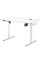 Стіл Mealux PowerDesk Energy White з електрорегулюванням висоти (арт. EVO-201 Energy W|/W) - стільниця біла / ніжки білі (коробок-2 шт.)