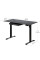 Стол Mealux PowerDesk Glass Black c электрорегулировкой высоты (арт. EVO-201 Glass/Black) - столешница стекянная / черный (коробок 2 шт.)