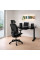 Стол Mealux PowerDesk Glass Black c электрорегулировкой высоты (арт. EVO-201 Glass/Black) - столешница стекянная / черный (коробок 2 шт.)