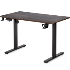 Стіл Mealux PowerDesk Lite Antique з електрорегулюванням висоти (арт. EVO-201 Lite Antique/B) - стільниця антична / ніжки чорні (коробок 2 шт.)