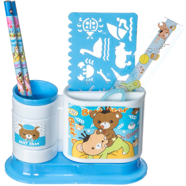 Набір канцтоварів Evo-kids EVO-2403001 BL блакитний