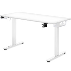 Стіл Mealux PowerDesk Duo XL White (арт. EVO-252 Duo W/W) - стільниця біла / ніжки білі (коробок 2 шт.)
