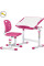 Комплект Evo-kids (стіл+стілець) Evo-05 Ergo Pink (арт. Evo-05 Ergo PN) - стільниця біла / колір пластику рожевий (коробок-1 шт.)