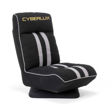 Геймерское кресло GM-06 Black (арт. GM-06 Black) - обивка ткань / черный с серым (коробок 1 шт.)