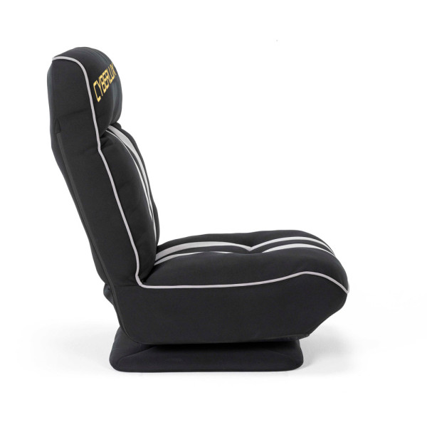 Геймерское кресло GM-06 Black (арт. GM-06 Black) - обивка ткань / черный с серым (коробок 1 шт.)