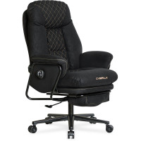 Геймерське крісло Cyberlux Dionis Black (арт. GM-16 Black MR) - тканина чорна (коробок 1 шт.)