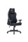 Геймерське крісло Cyberlux Helios Black (арт. GM-204 B) - тканина + екошкіра / колір чорний (коробок 1 шт.)