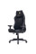 Геймерське крісло Cyberlux Helios Black (арт. GM-204 B) - тканина + екошкіра / колір чорний (коробок 1 шт.)