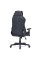 Геймерське крісло Cyberlux Helios Black (арт. GM-204 B) - тканина + екошкіра / колір чорний (коробок 1 шт.)