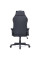 Геймерське крісло Cyberlux Helios Black (арт. GM-204 B) - тканина + екошкіра / колір чорний (коробок 1 шт.)