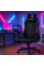 Геймерське крісло Cyberlux Helios Black (арт. GM-204 B) - тканина + екошкіра / колір чорний (коробок 1 шт.)