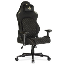 Геймерске крісло GM-223 Black (арт. GM-223 Black) (sale) - экокожа / ткань / цвет черный (коробок 1 шт.)