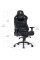 Геймерське крісло Cyberlux Apollo Black (арт. GM-404 B) - оббивка тканина + екошкіра / колір чорний (коробок-1 шт.)