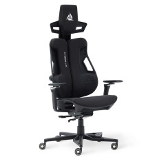 Геймерське крісло Cyberlux V10 Fabric Black (арт. GM-V10 FB) - оббивка тканина/колір чорний (коробок 1 шт.)