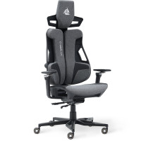 Геймерское кресло Cyberlux V10 Fabric Grey (арт. GM -V10 FG) - обивка ткань / цвет серый (коробок 1 шт.)
