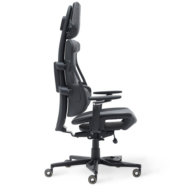 Геймерское кресло Cyberlux V10 Fabric Grey (арт. GM -V10 FG) - обивка ткань / цвет серый (коробок 1 шт.)