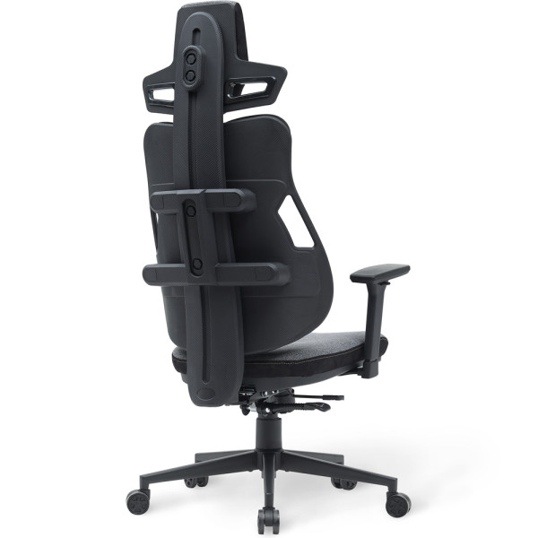 Геймерське крісло Cyberlux V8 Fabric Grey (арт. GM-V8 FG) - оббивка сіра однотонна (коробок-1 шт.)