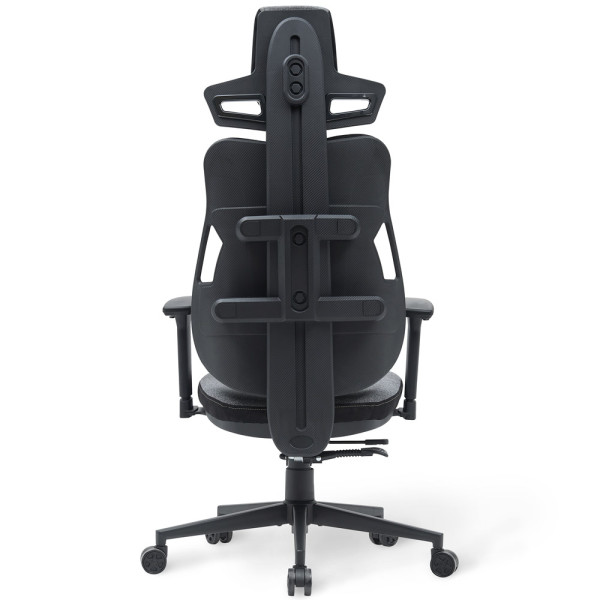 Геймерське крісло Cyberlux V8 Fabric Grey (арт. GM-V8 FG) - оббивка сіра однотонна (коробок-1 шт.)