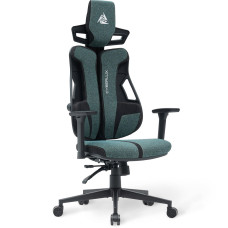 Геймерське крісло Cyberlux V8 Fabric Green (арт. GM-V8 FZ) - оббивка бірюзова однотонна (коробок-1 шт.)