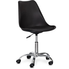 Крісло Evo-kids Capri Black (арт. H-231 B/B) - пластик чорний / подушка чорна (коробок-1 шт.)