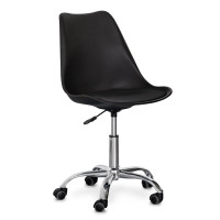 Крісло Hommex Kantri Black (арт. H-231 B/B MR) - пластик чорний / чорна подушка (коробок-1 шт.)