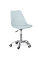 Кресло Evo-kids Capri Light Blue (арт. H-231 BL light) (sale) - пластик мятный / подушка мятная (коробок-1 шт.)