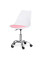 Крісло Evo-kids Capri White / Pink (арт. H-231 W/PN) - пластик білий / подушка рожева (коробок-1 шт.)