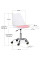 Крісло Evo-kids Capri White / Pink (арт. H-231 W/PN) - пластик білий / подушка рожева (коробок-1 шт.)
