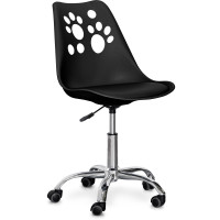 Дитяче крісло Hommex Dingo Black (арт .H-232 B/B MR) - пластик чорний / подушка чорна (коробок-1 шт.)