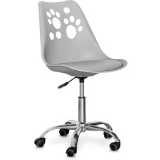 Дитяче крісло Evo-kids Indigo Grey (арт H-232 G/G) - пластик сірий / подушка сіра (коробок-1 шт.)
