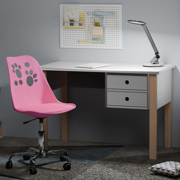 Комплект (4шт) детское кресло Evo-Kids Indigo Pink (арт H-232 PN/PN -Х4)) - пластик розовый / подушка розовая (коробок-2 шт.)