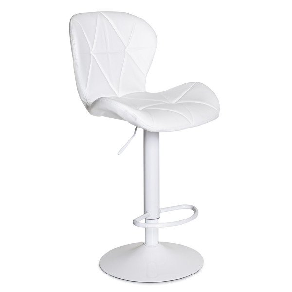 Крісло Hommex Martin White (арт. H-445 White/White base MR) - оббивка біла екошкіра / біла основа (коробок-1 шт.)