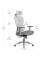 Крісло Mealux D1 Air Fabric Grey (арт. HF-D1 F/G) - спинка сітка / сидіння тканина / колір cірий (коробок-1 шт.)