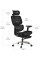 Крісло Mealux D2 Air Plus Black (арт. HF-D2 Plus M/B) - спинка сітка / сидіння сітка / колір чорний (коробок-1 шт.)