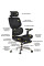 Крісло Mealux D2 Air Plus Black (арт. HF-D2 Plus M/B) - спинка сітка / сидіння сітка / колір чорний (коробок-1 шт.)
