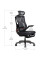 Крісло Mealux HF-G30 Black Red (арт. HF-G30 F/RB) - спинка сітка / сидіння тканина / колір чорний з червоним (коробок 1 шт.)
