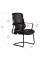 Крісло Mealux Easy Static Black (арт. HF-L10 F/B) - спинка сітка / сидіння тканина / чорне (коробок-1 шт.)