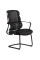 Крісло Mealux Easy Static Black (арт. HF-L10 F/B) - спинка сітка / сидіння тканина / чорне (коробок-1 шт.)
