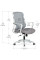 Крісло Mealux Easy Lite Grey (арт. HF-L14 F/G) - спинка сітка / сидіння тканина / сіре (коробок-1 шт.)