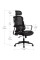Крісло Mealux Easy Black (арт. HF-L15 F/B) - спинка сітка / сидіння тканина / чорне (коробок-1 шт.)