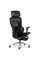 Крісло з масажним ефектом Mealux M10 Air Massage Black (арт. HF-M10 M/BB) - спинка сітка / сидіння сітка / чорне (коробок-1 шт.)