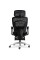 Крісло з масажним ефектом Mealux M10 Air Massage Black (арт. HF-M10 M/BB) - спинка сітка / сидіння сітка / чорне (коробок-1 шт.)