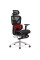 Крісло з масажним ефектом Mealux M6 Air Massage Black (арт. HF-M6 M/B) - спинка сітка / сідіння сітка / чорне (коробок-1 шт.)