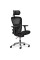 Крісло Mealux Q1 Air Black (арт. HF-Q1 M/B) - спинка сітка/сідіння сітка/колір чорний (коробок-1 шт.)