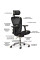 Крісло Mealux Q1 Air Black (арт. HF-Q1 M/B) - спинка сітка/сідіння сітка/колір чорний (коробок-1 шт.)
