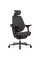 Офісне крісло Mealux HF-Q21 Black (арт.HF-Q21 F/B) - тканина чорна (коробок 1 шт.)